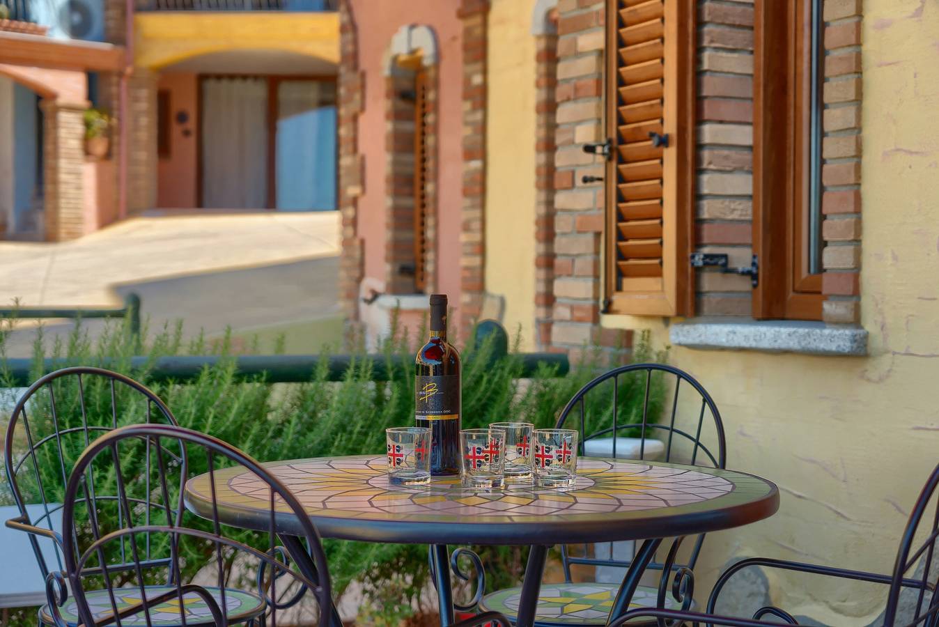 Villa L'Estasi Tanca Piras junto a la piscina in Nebida, Iglesias