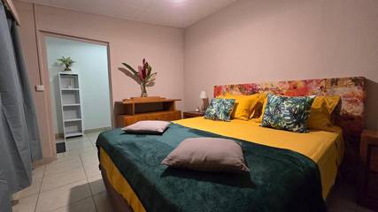 Cottage pour 3 personnes, avec jardin et vue, animaux acceptés dans Mahina