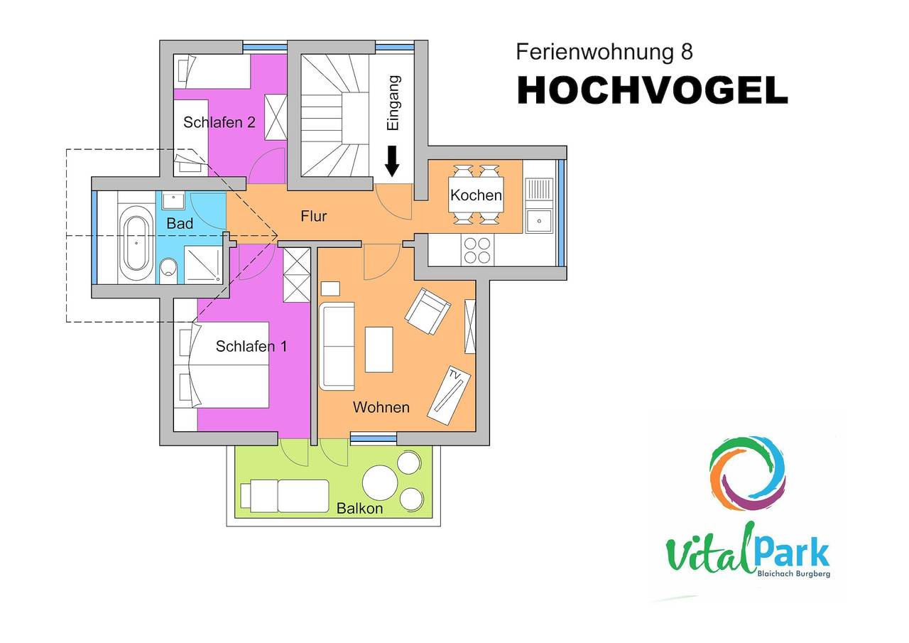 Apartamento vacacional entero, Fewo 8 Hochvogel in Burgberg im Allgäu, Suabia (Baviera)
