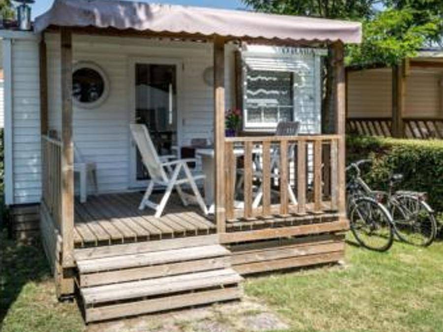 Camping Au Pigeonnier - Mobilhome 2 personas - Duo in Le Château-d'Oléron, Côte de Beauté