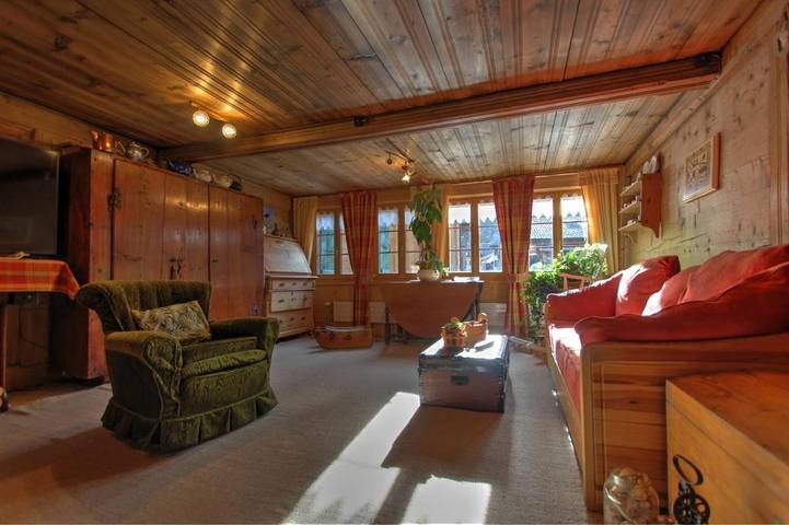 Chambre d’hôte pour 4 personnes, avec terrasse et jardin à Rossinière