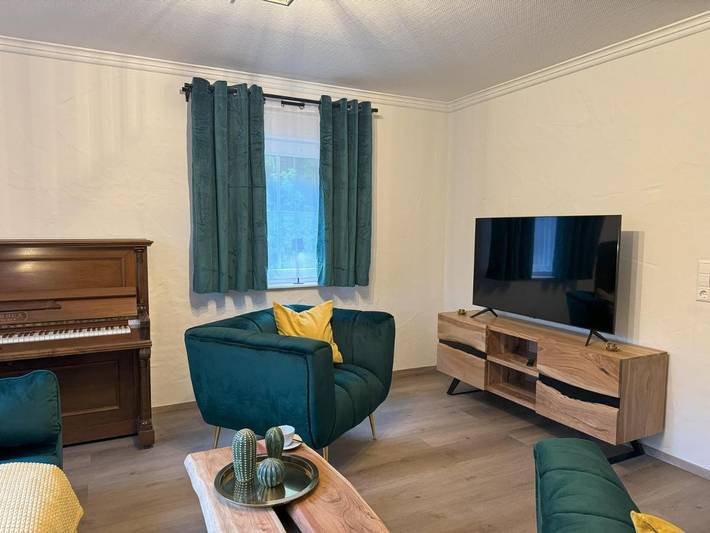 Ferienhaus für 6 Personen, mit Seeblick und Ausblick sowie Garten im Pfälzer Wald - 4