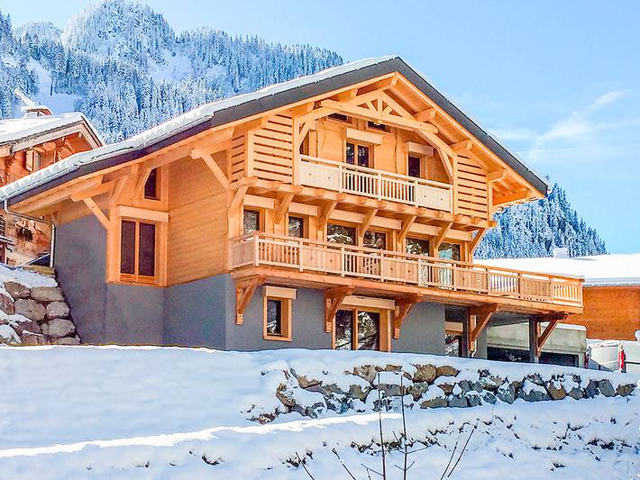 Chalet für 20 Personen, mit Terrasse und Sauna in Châtel
