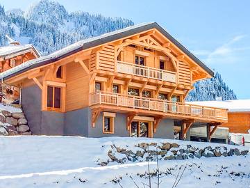 Chalet pour 20 personnes, avec sauna et terrasse à Chatel