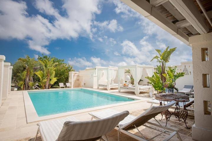 Ferienwohnung für 3 Personen, mit Garten und Terrasse sowie Pool in Fasano - 2