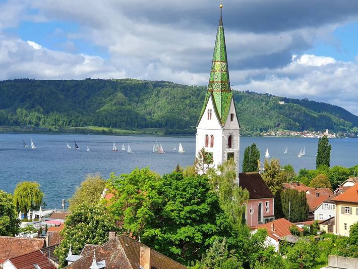 Ganze Wohnung, Apartment „Panorama-Seesicht“ mit Seeblick, Balkon und Wlan in Sipplingen, Region Bodensee-Oberschwaben