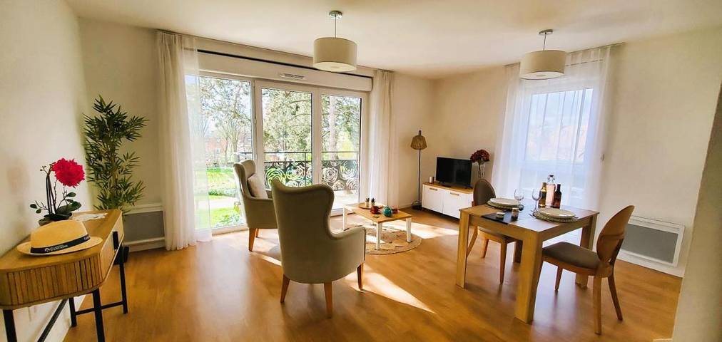 Gîte pour 2 personnes, avec balcon et jardin à Mons-en-Barœul - 2