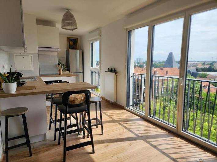 Gîte pour 4 personnes, avec vue, animaux acceptés à Pierrefitte-sur-Seine