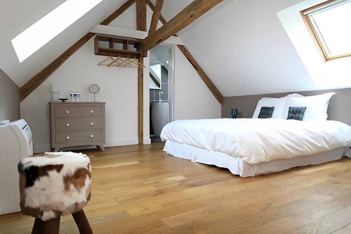 Chambre d’hôte pour 4 personnes, avec jardin