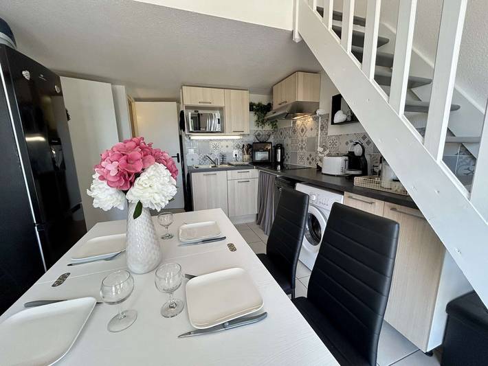 Location de vacances pour 6 personnes, avec terrasse et piscine dans Saint-Cyprien-Plage - 4