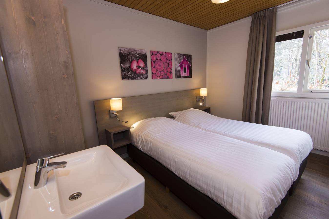 Bungalow für 4 Personen mit Balkon/Terrasse in Beekbergen, Veluwe