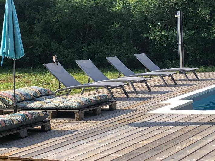 Location de vacances pour 6 personnes, avec piscine et jardin à Prayssac - 3