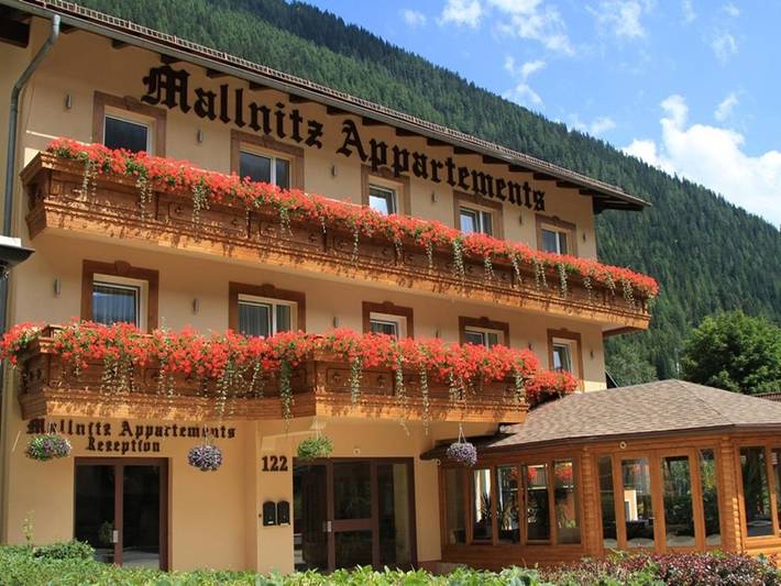 Ferienwohnung für 3 Personen, mit Ausblick und Garten in Mallnitz