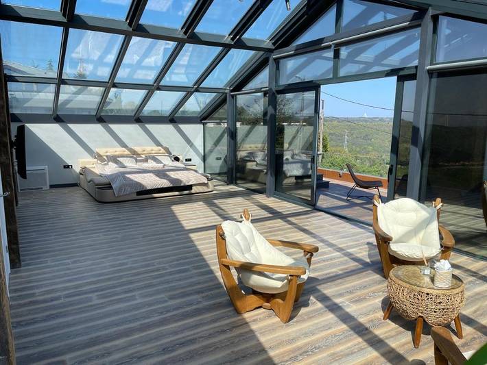 Villa pour 8 personnes, avec piscine et jardin ainsi que sauna et vue à Istanbul - 3