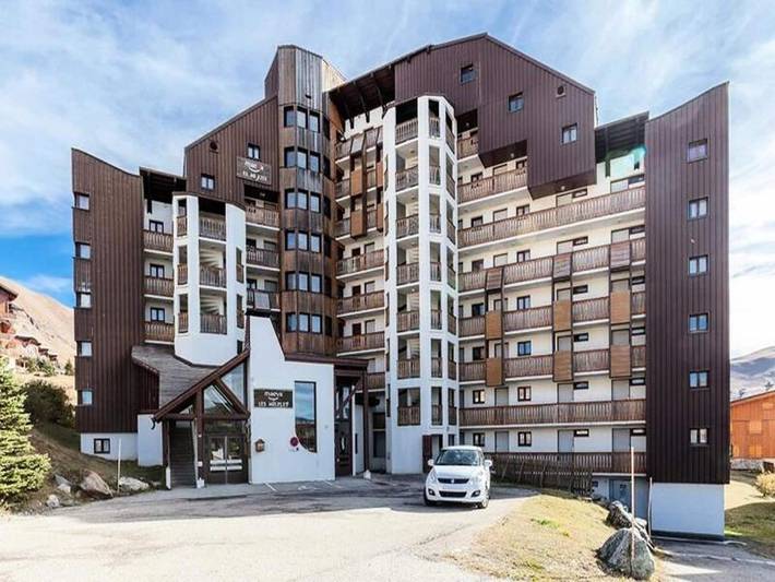 Chalet pour 6 personnes, avec balcon, adapté aux familles à Huez
