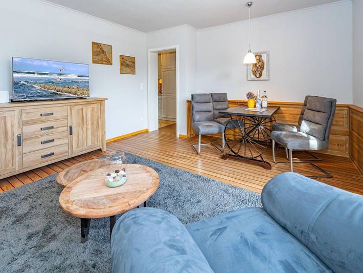 Ganze Ferienwohnung, App. Nici - Schönes App. für 2 Personen mit Terrasse in Strandnähe, Hund erlaubt. in Westerland, Sylt (Gemeinde)