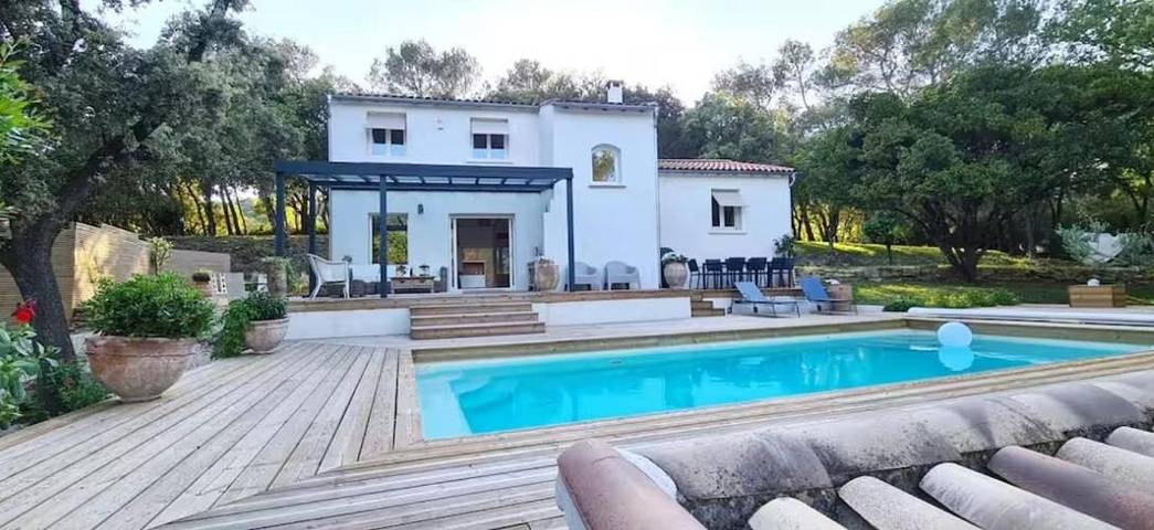 Maison de vacances pour 8 personnes, avec piscine ainsi que vue et balcon - 1