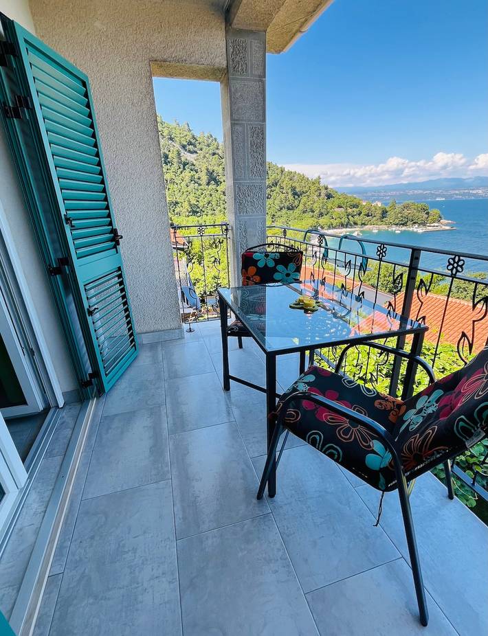 Ferienwohnung für 3 Personen, mit Balkon/Terrasse in Opatija Riviera