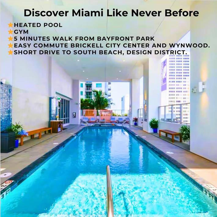 Studio for 2 people, with terrace in Miami