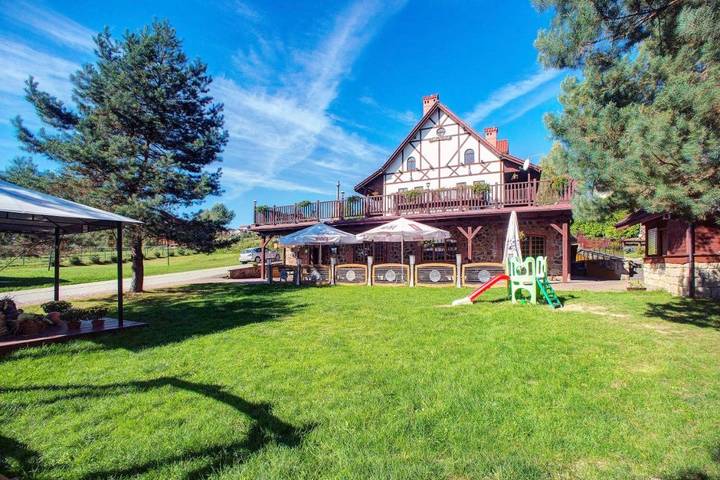 Bed & breakfast dla 4 osób, z widok na jezioro i ogród w Polańczyk