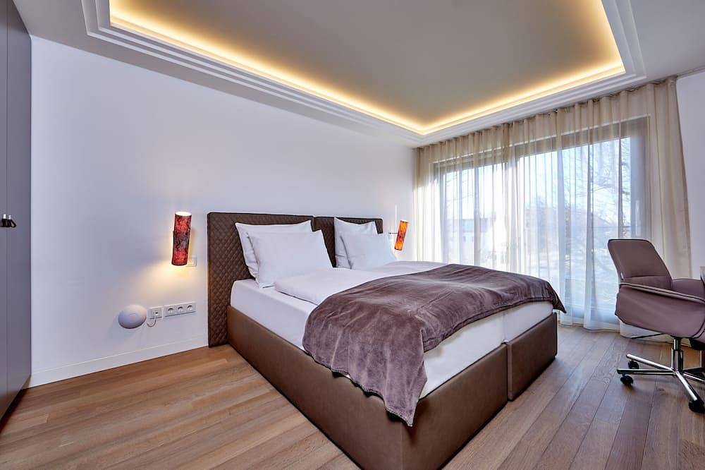 Ganze Wohnung, City suites murnau- Suite 8 bis 5 Pers., 2. Og, gr. Südb., Bbq, Wlan, Sauna Haus in Murnau am Staffelsee, Das Blaue Land