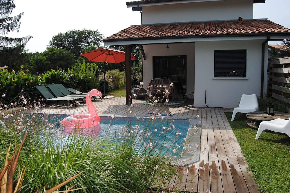Villa Canelle avec piscine chauffée proche d'Hossegor in Tosse, Côte d’Argent