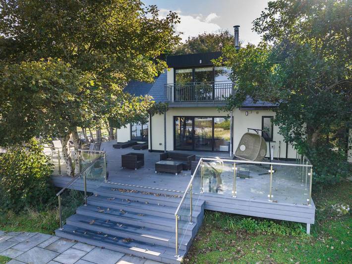 Casa rural para 8 personas con balcón in Connemara