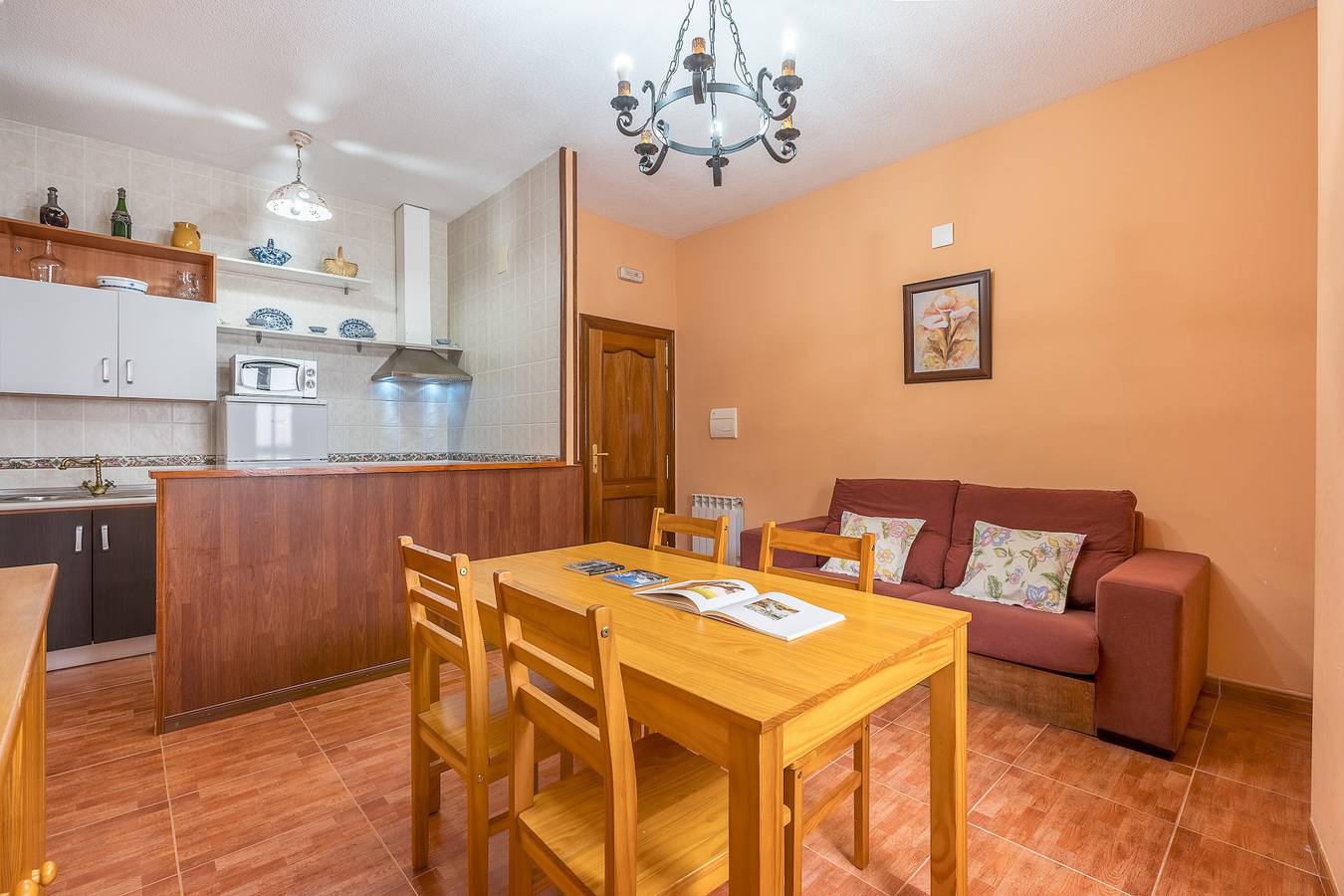 Ganze Wohnung, Ferienwohnung 'Apartamento De 2 A 4 Personas' mit Balkon und Wi-Fi in Sierra Nevada und Umgebung, Güejar Sierra
