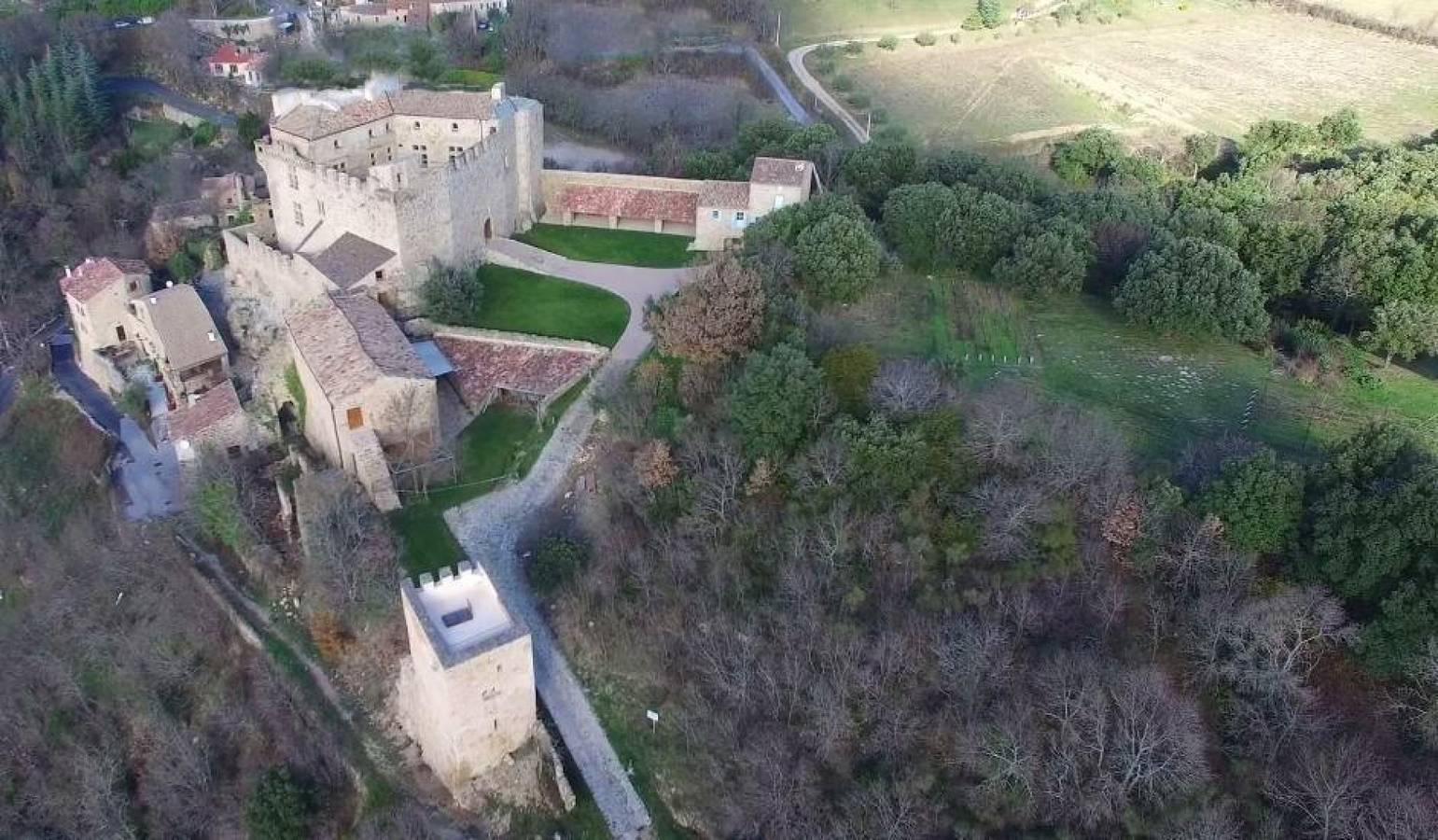 La Tour du Château in Dio-et-Valquières, Région de Lodève