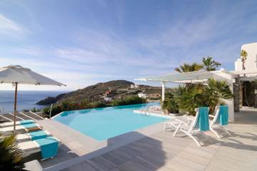 Ferienhaus für 16 Personen, mit Terrasse und Garten auf Mykonos