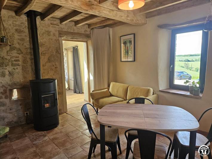 Gîte pour 2 personnes, avec Terrasse