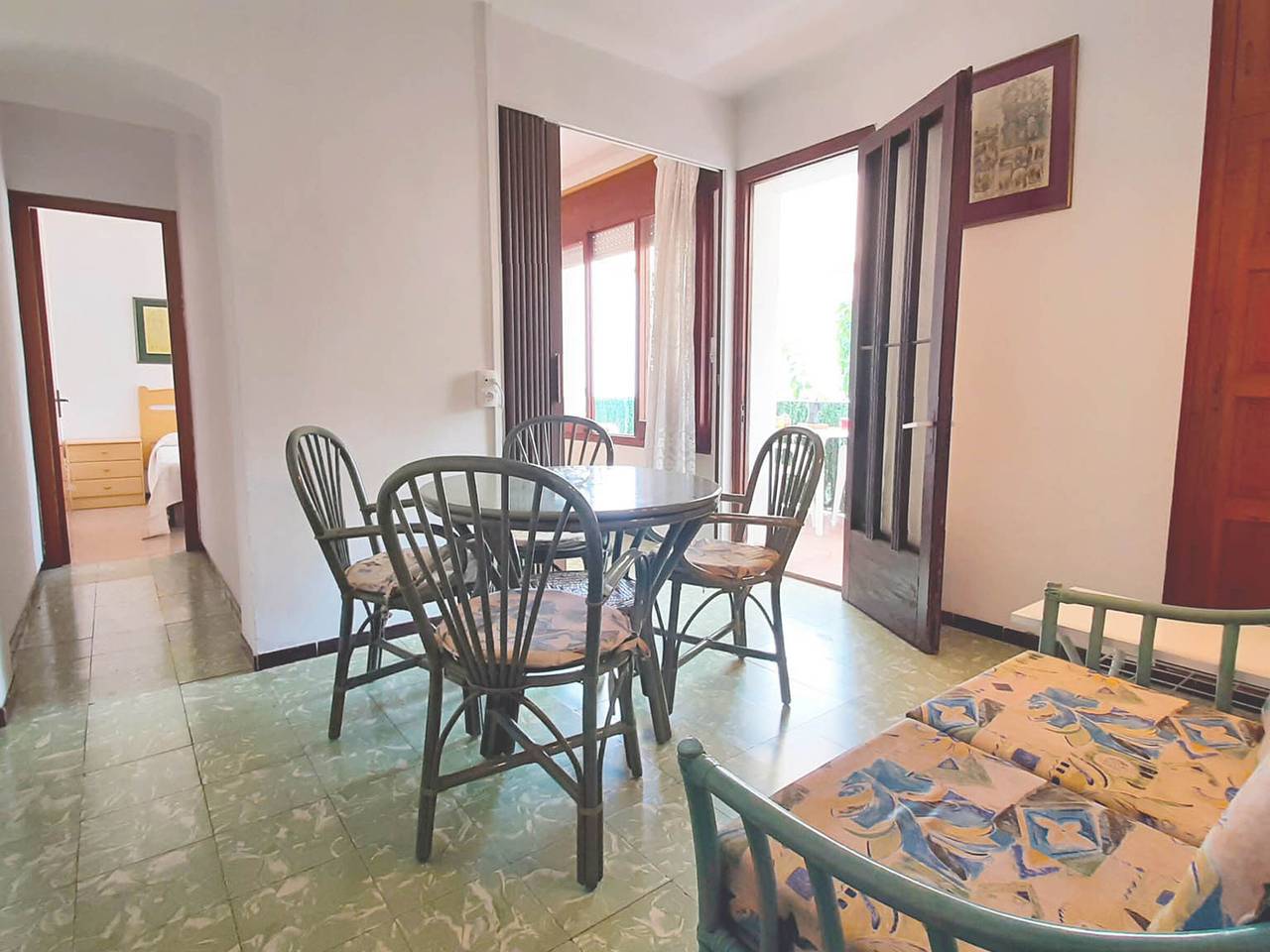 Ganze Wohnung, Appartement cosy pour 3 à Calella de Palafrugell avec terrasse et garage, à deux pas de la plage in Calella de Palafrugell, Palafrugell