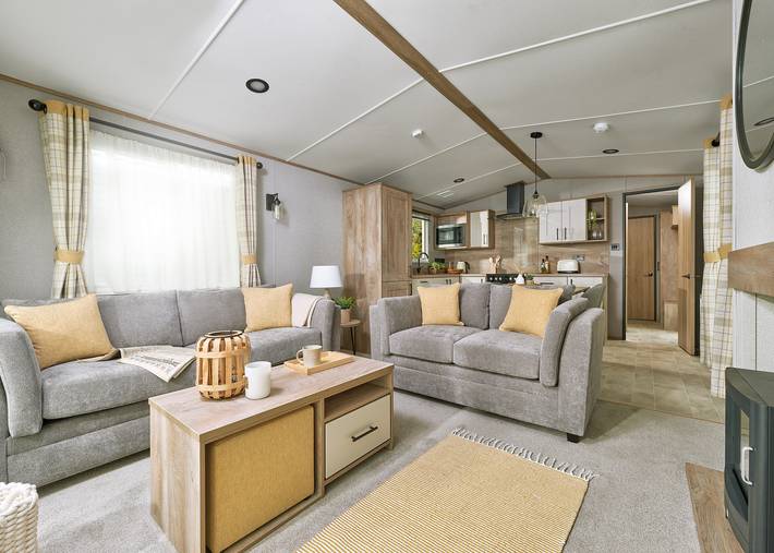 Caravan for 4 people in England