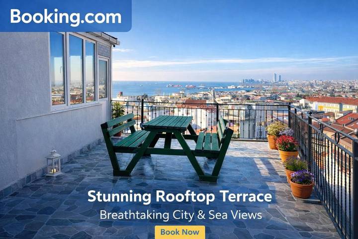 Maison d’hôte pour 2 personnes, avec vue et balcon à Istanbul - 4