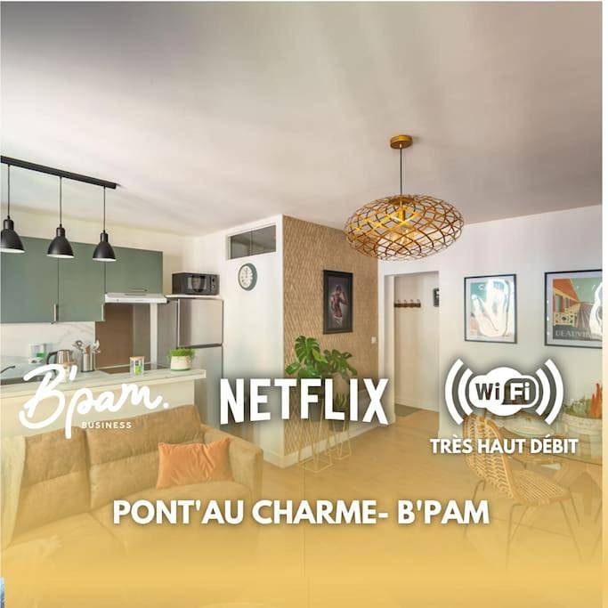 Appartement entier, Pont'Au Charme - Hypercentre - B'Pam in Pont-Audemer, Région de Bernay