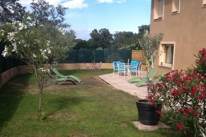 Appartement de vacances pour 6 personnes, avec jardin et terrasse