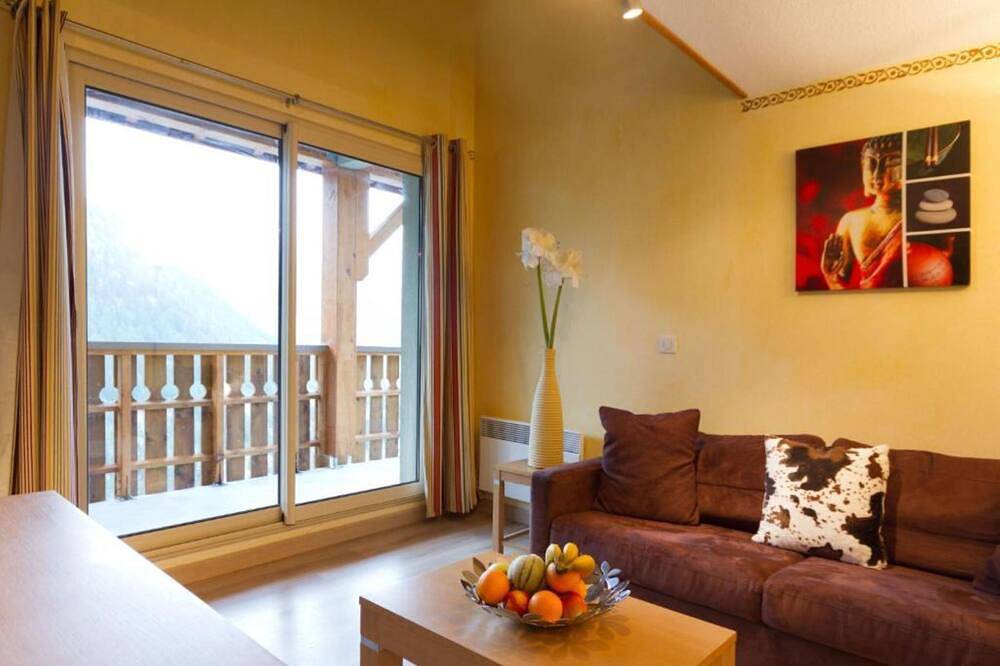 Ganze Wohnung, Vue sur Montagne - 218-Apartment-Ensuite mit Bad-Balkon in Isola, Nizza und Umgebung