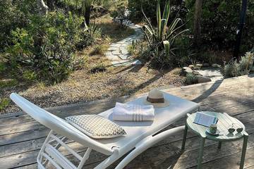 Gîte pour 4 personnes, avec jardin, animaux acceptés à Biguglia