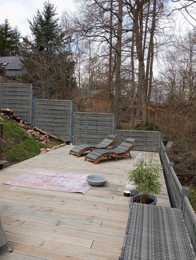 Ferienhaus für 5 Personen, mit Balkon und Terrasse sowie Garten und Ausblick in Stromberg - 3