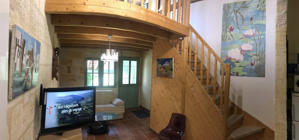 Gîte pour 3 personnes, avec terrasse et jardin en Gironde - 4