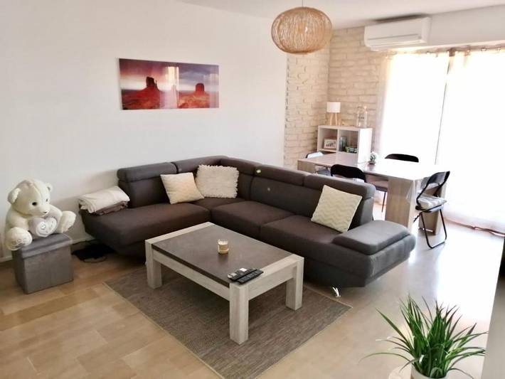 Ferienwohnung für 6 Personen, mit Terrasse und Pool sowie Ausblick, mit Haustier - 1