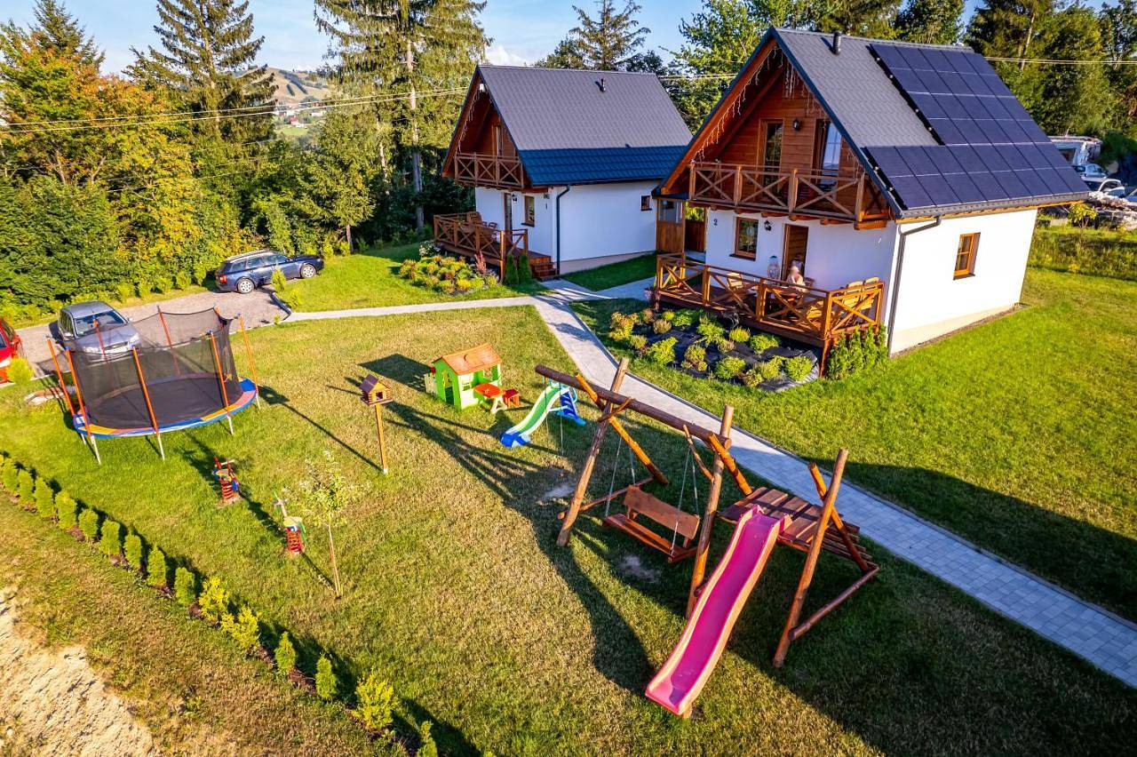 Domki na Beskidzie in Istebna, Karpaty (Polska)