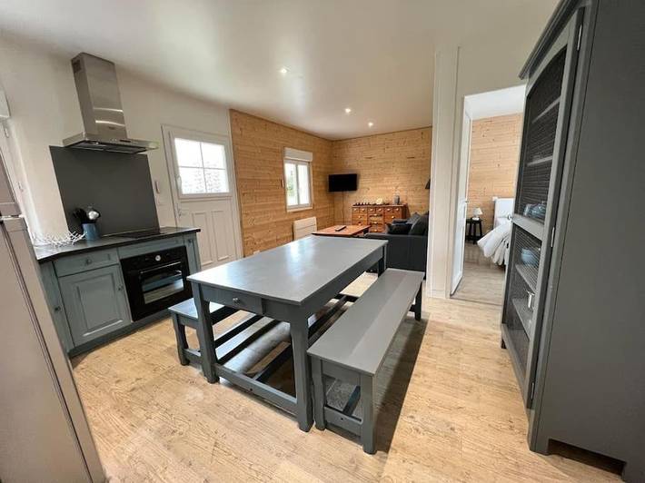 Chalet pour 6 personnes, avec Terrasse et Jardin