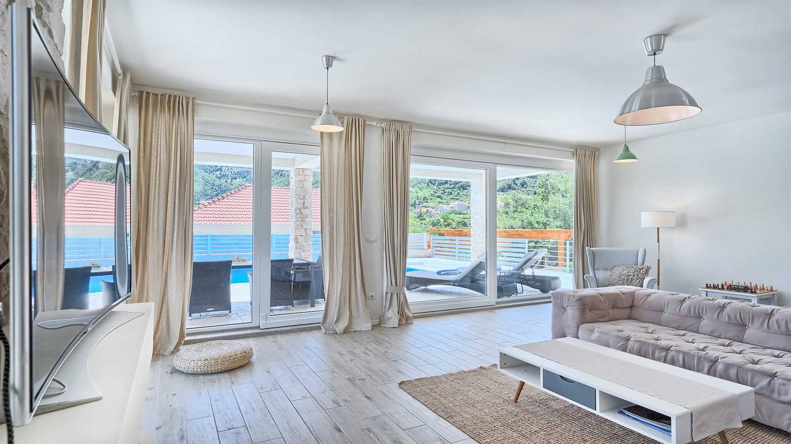 Villa Luxoria - für 10 Gäste mit 4 Schlafzimmern, einem privaten Pool und einem Spa in Pitve, Hvar