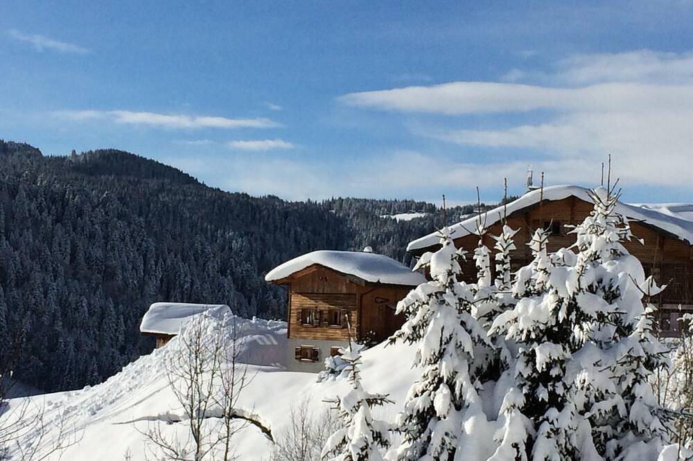 Chalet confortable avec sauna, Wi-Fi et parking privé in Les Gets, Les Portes du Soleil
