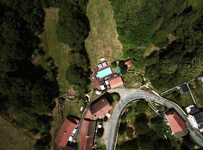 Maison de campagne pour 7 personnes, avec jardin ainsi que piscine et vue à Saint-Sylvestre - 2