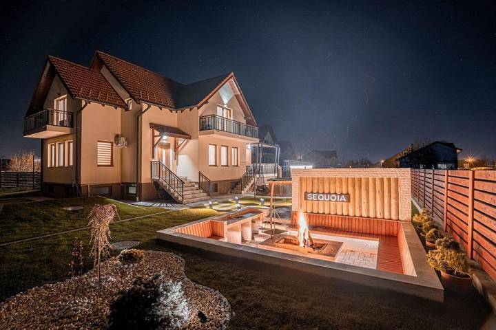 Willa dla 12 osób, z sauna i ogród oraz widok w Karpaty (Rumunia)
