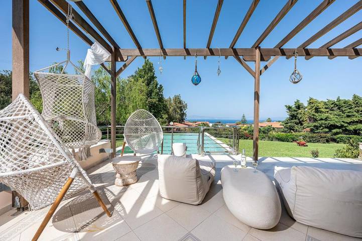 Villa für 13 Personen, mit Ausblick und Garten sowie Pool auf Kos - 2