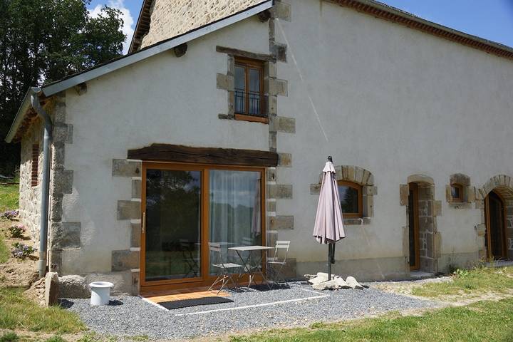 Gîte pour 2 personnes, avec jardin