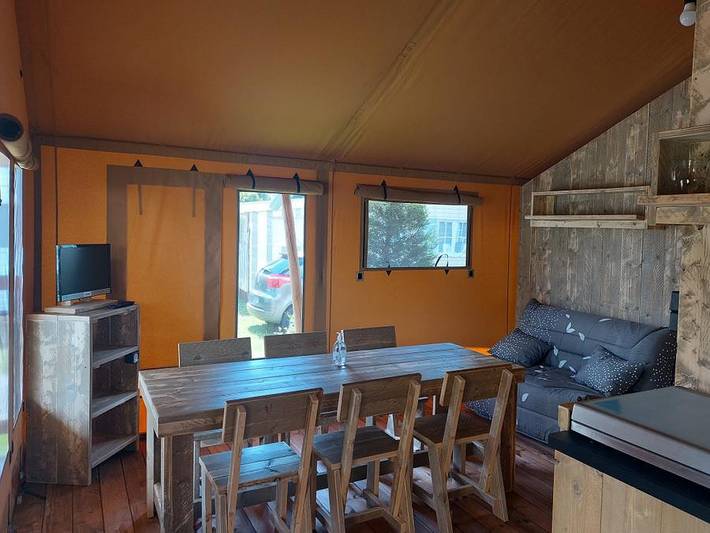 Tente pour 5 personnes, avec bassin pour enfant en Vendée - 3